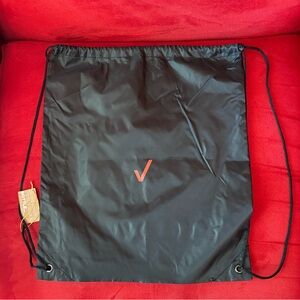 Recycled bottle draw string bag 14” x 16”